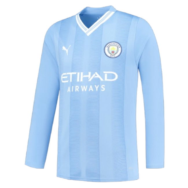 Manchester City 2023-2024 Puma Home Long Sleeved Shirt (S) (Good) (PHILLIPS 4)