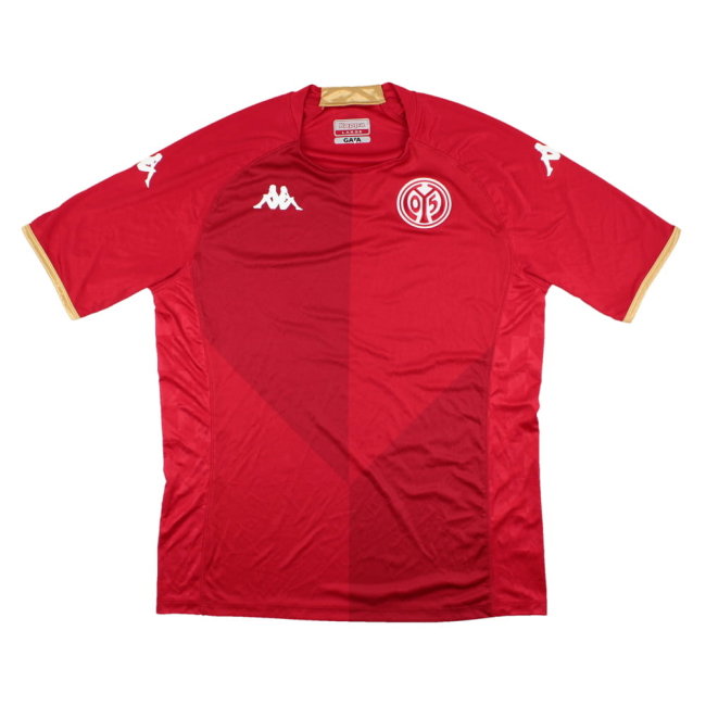 Mainz 05 2022-23 Home Shirt (Sponsorless) (3XL) (Mint) (Ingvartsen 11)