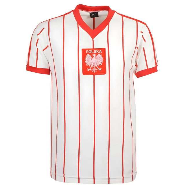 Poland 1982 World Cup Football Shirt
