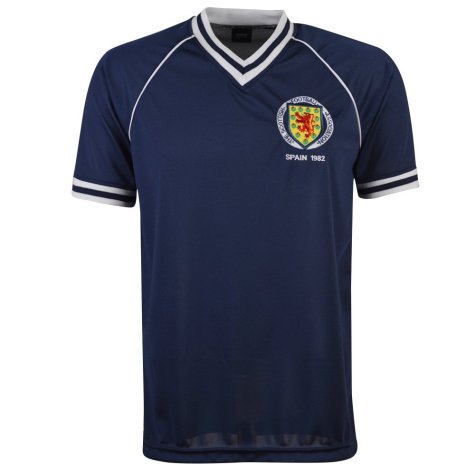 Scotland 1982 World Cup Retro Football Shirt (Strachan 7)