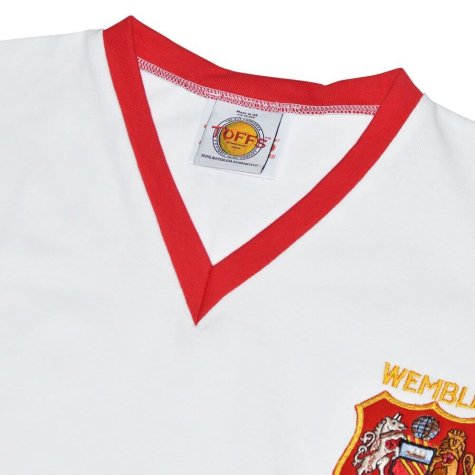 Manchester Reds 1957 FACF Kids Retro Football Shirt