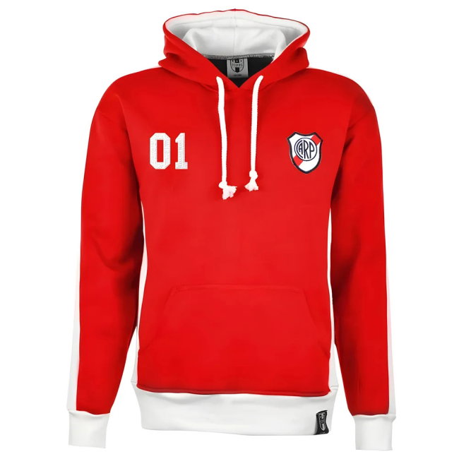 Riverplate Number 01 Retro Hoodie
