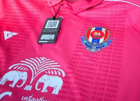 Navy FC 2020 Pink Player Shirt