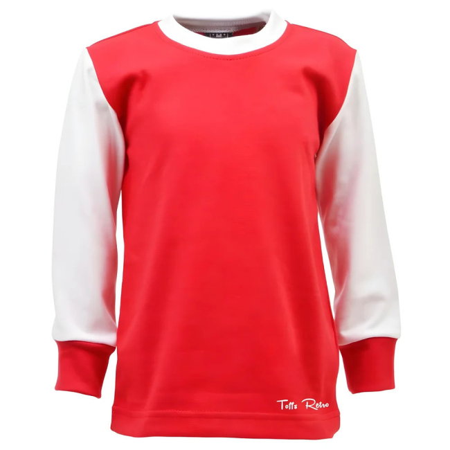 Toffs Classic Retro Long Sleeve Kids Football Shirt
