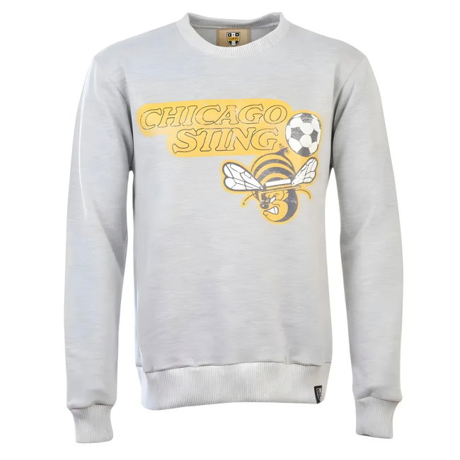 NASL: Chicago Sting Sweatshirt - Light Grey