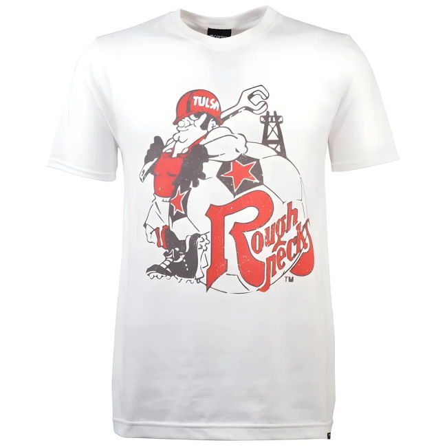 Tulsa Roughnecks - White T-Shirt
