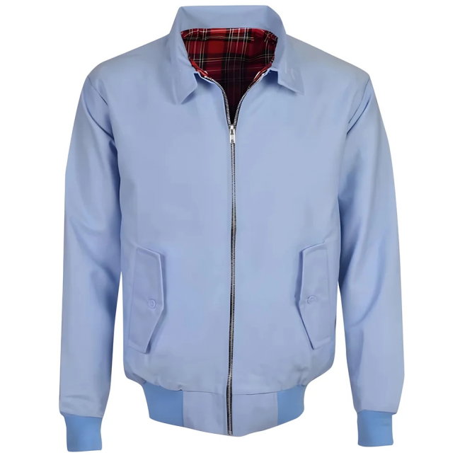 Harrington Jacket Light Blue