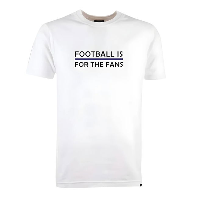 Navy Football is for the Fans - White T-Shirt
