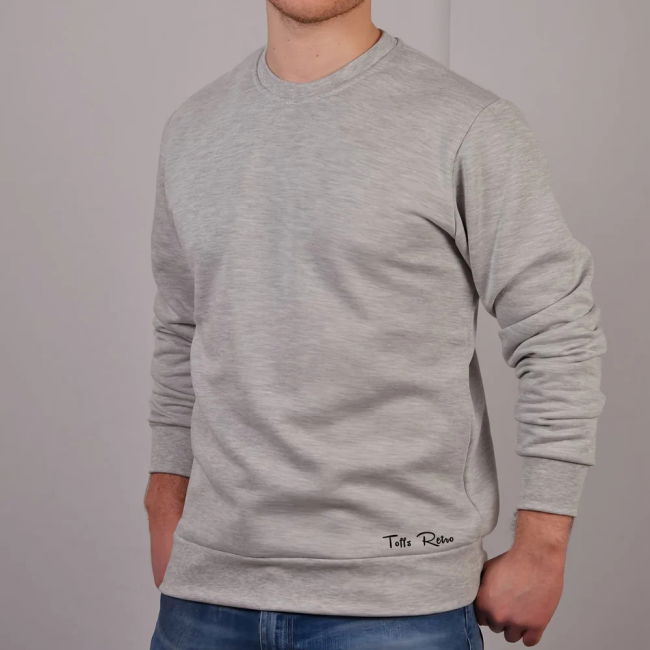 Toffs Retro Light Grey Sweatshirt