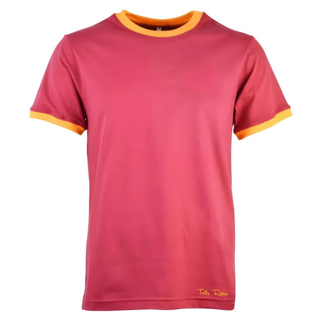 Toffs Retro Maroon/Amber Tee Shirt