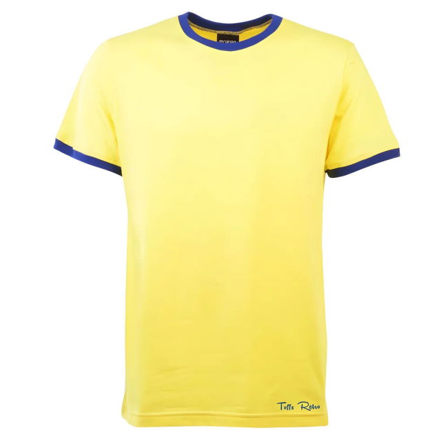 Toffs Retro Yellow/Blue Tee Shirt