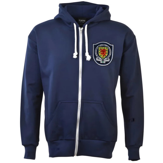 Scotland 1954 Zipped Hoodie - Navy