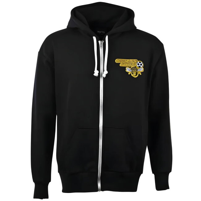 Chicago Sting Zipped Hoodie - Black