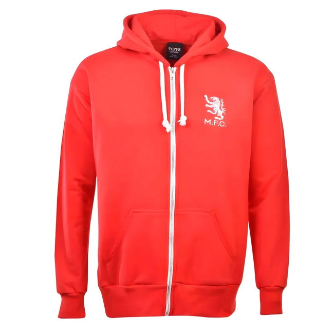 Middlesbrough Football Club Zipped Hoodie - Red