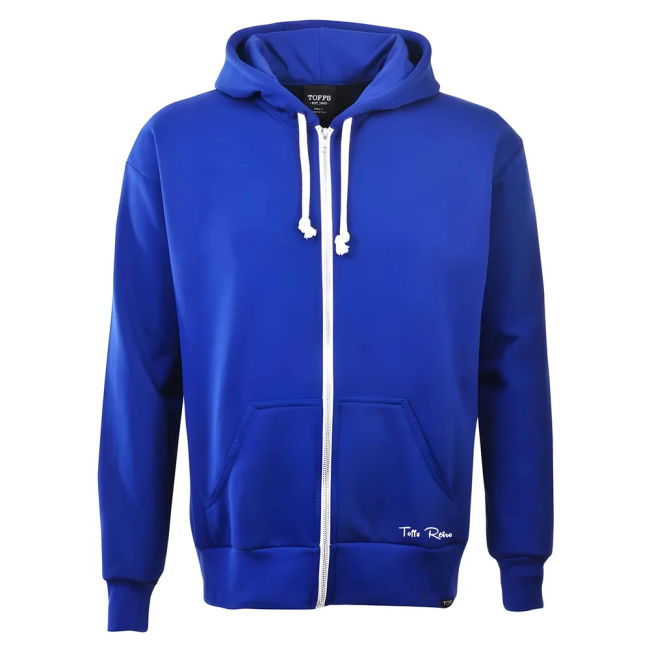 Toffs Retro Royal Zipped Hoodie