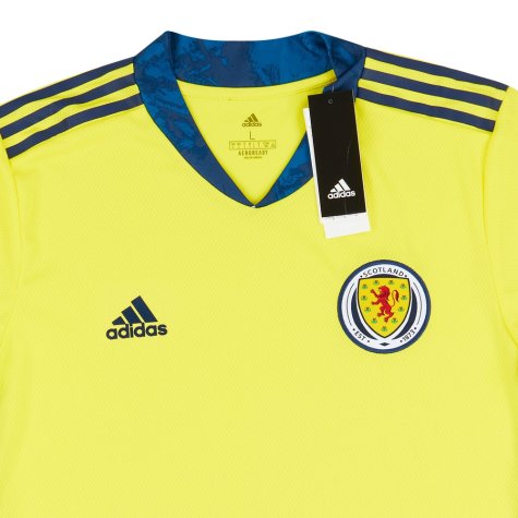 2020-21 Scotland Goalkeeper Shirt Yellow