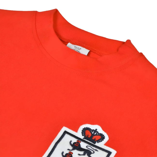 England Red Retro Football Shirt