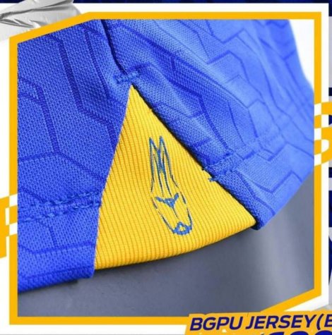 2021 Bangkok Glass BG Phatum BGPU FC Home Blue Shirt