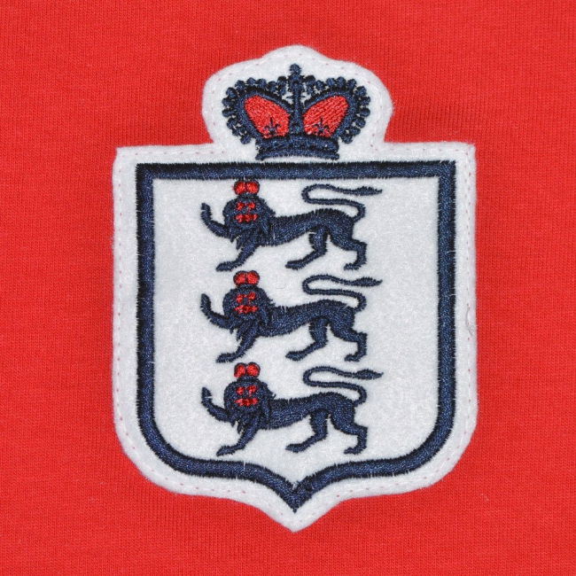 England L/S Retro Football Shirt Red