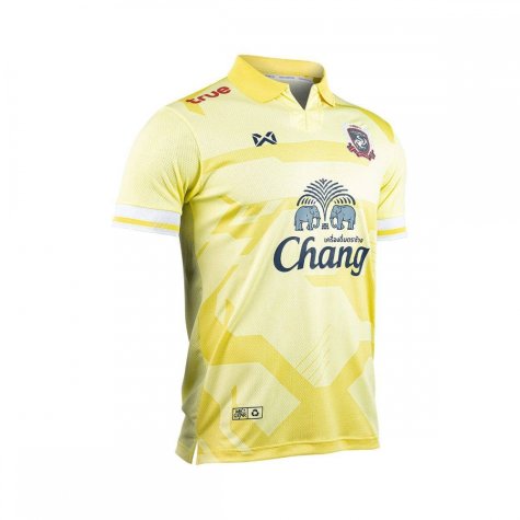 2021 Suphanburi FC Warrior Elephant Yellow Away Player Shirt