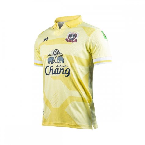 2021 Suphanburi FC Warrior Elephant Yellow Away Player Shirt