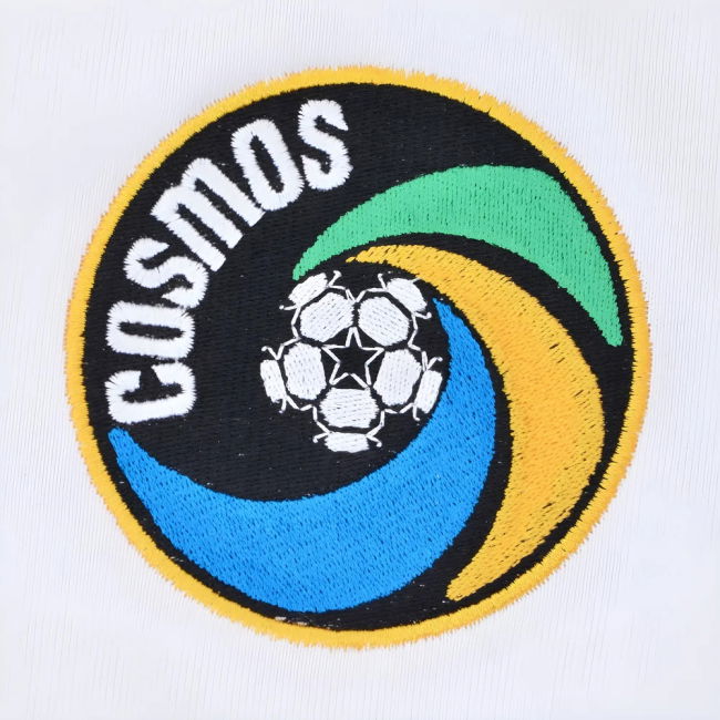 New York Cosmos 1980 White Shirt Chinaglia 9