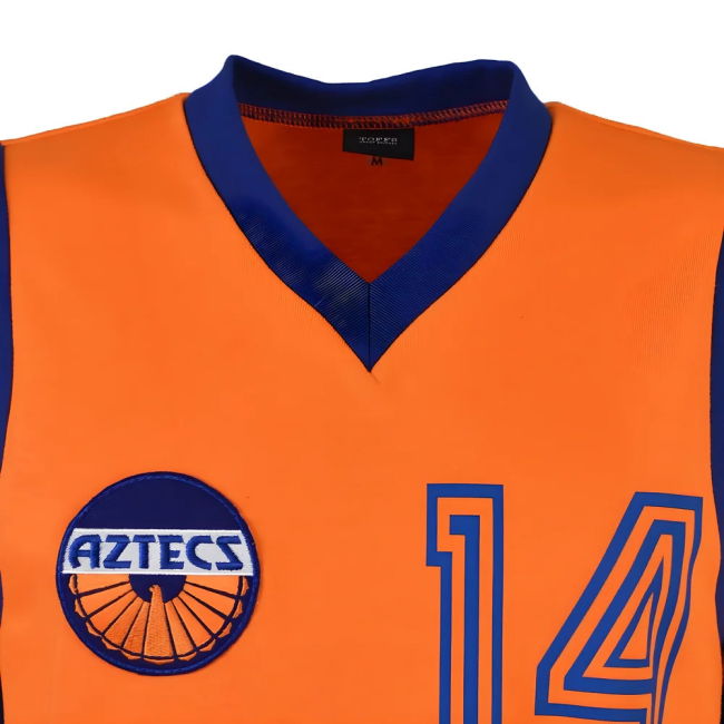 LA Aztecs 1979 No 14 Away Retro Football Shirt
