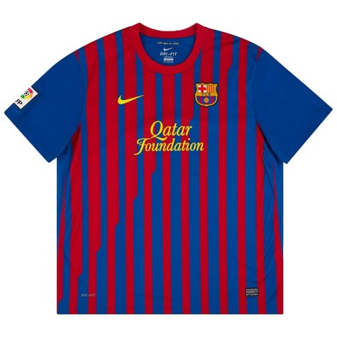 Barcelona 2011-12 Home Shirt (LB) Messi #10 (Mint)