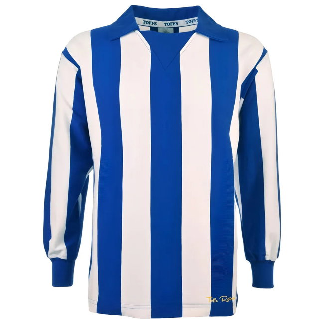 Toffs Retro 1970s Striped Retro Football Shirt