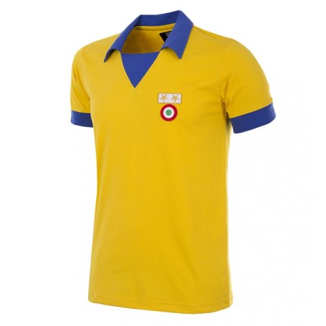 Juventus FC 1983 - 84 Away Coppa Delle Coppe UEFA Retro Football Shirt (TREZEGUET 17)