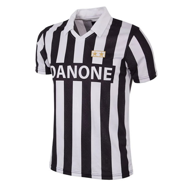 Juventus FC 1992 - 93 Coppa UEFA Retro Football Shirt (ZIDANE 10)