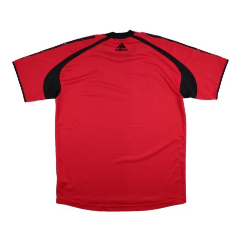 AC Milan 2004-05 Adidas Champions League Training Shirt (L) (Seedorf 20) (Very Good)