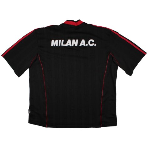 AC Milan 2000-01 Adidas Training Shirt (XL) (Davola 34) (Good)