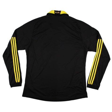 AIK 2010-11 Long Sleeve Home Shirt (XL) (Excellent)