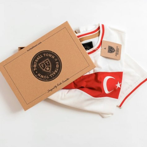 Vintage Turkey Away Ay-Yildizililar Soccer Jersey