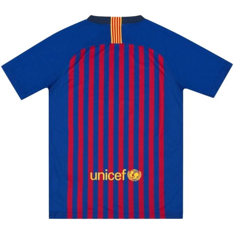 Barcelona 2018-19 Home Shirt (L) (Mint)