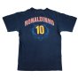 Barcelona 2006-07 Nike USA Tour Ronaldinho T shirt (S) (Very Good)
