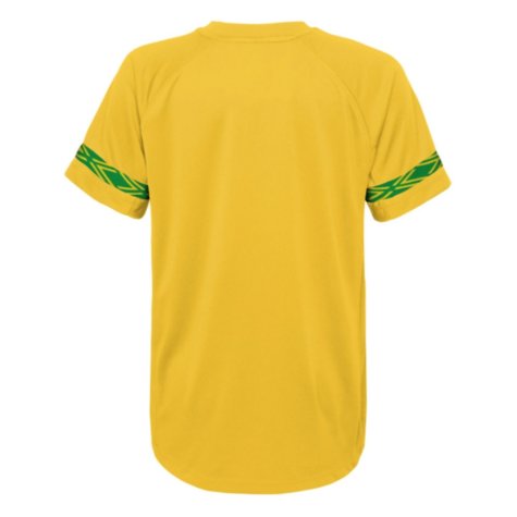 Brazil Official World Cup Poly Tee (Yellow)
