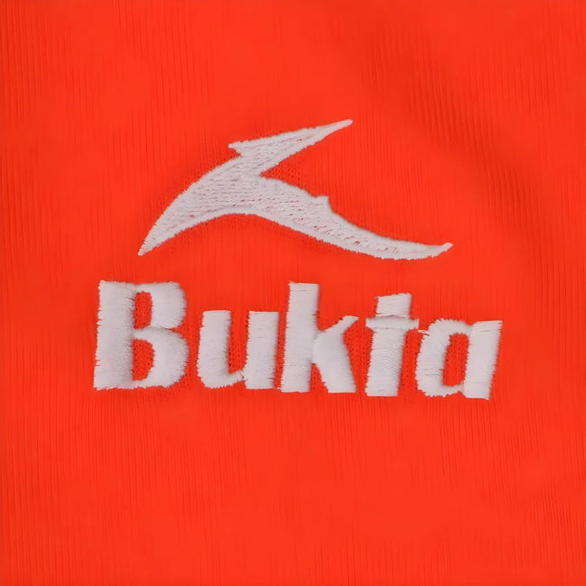 BUKTA Track Top Red with White Panels/Cuffs/W'Band