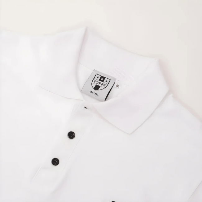 BUKTA Lifestyle Polo White with Black Cuffs
