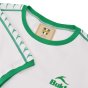 BUKTA Ringer T-Shirt - White/Green £25.00