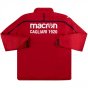 2018-2019 Cagliari Macron Windbreaker Jacket (Red)