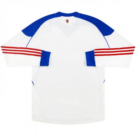 2013-2014 CSKA Moscow Adidas Away Authentic Long Sleeve Football Shirt
