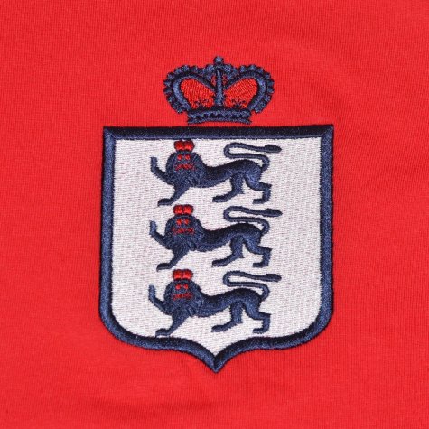 England Limited Edition Retro T-Shirt Red