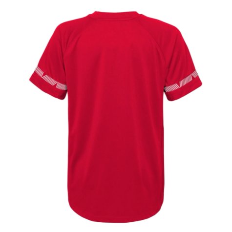 England Official World Cup Poly Tee (Red)