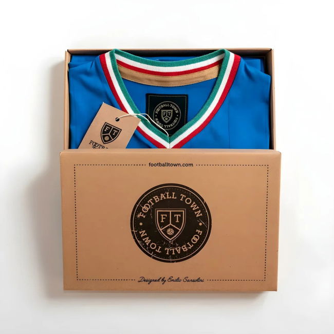 Vintage Italy Gli Azzurri Soccer Jersey