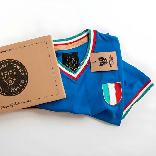 Vintage Italy Gli Azzurri Soccer Jersey