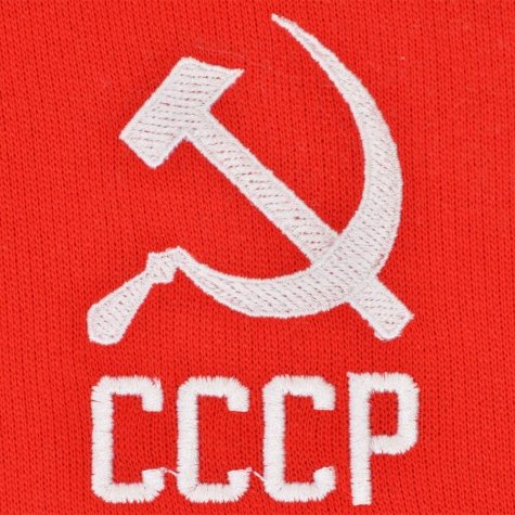 Soviet Union (CCCP) Number 01 Retro Hoodie - Red