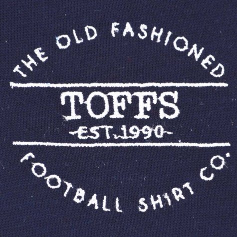 The Old Fashioned Football Shirt Co. Hoodie - Navy/White