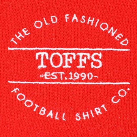 The Old Fashioned Football Shirt Co. Hoodie - Red/White